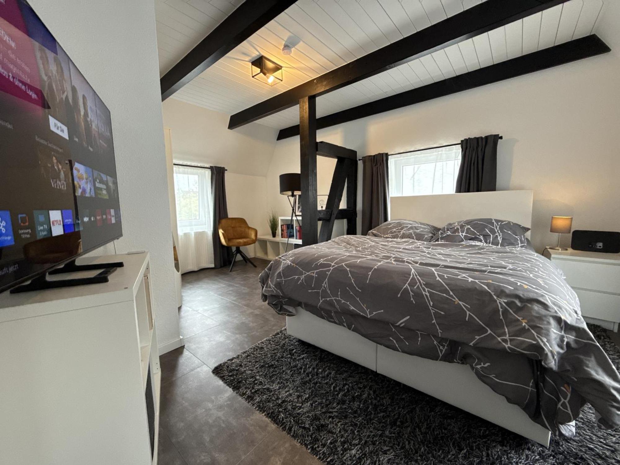 Fachwerkhaus Mit 2 Getrennten Schlafzimmern, Wohnzimmer Und Kueche Bückeburg Zewnętrze zdjęcie